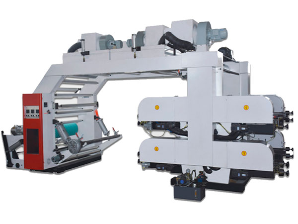 Four Colors High Speed Flexographic Printing Machine